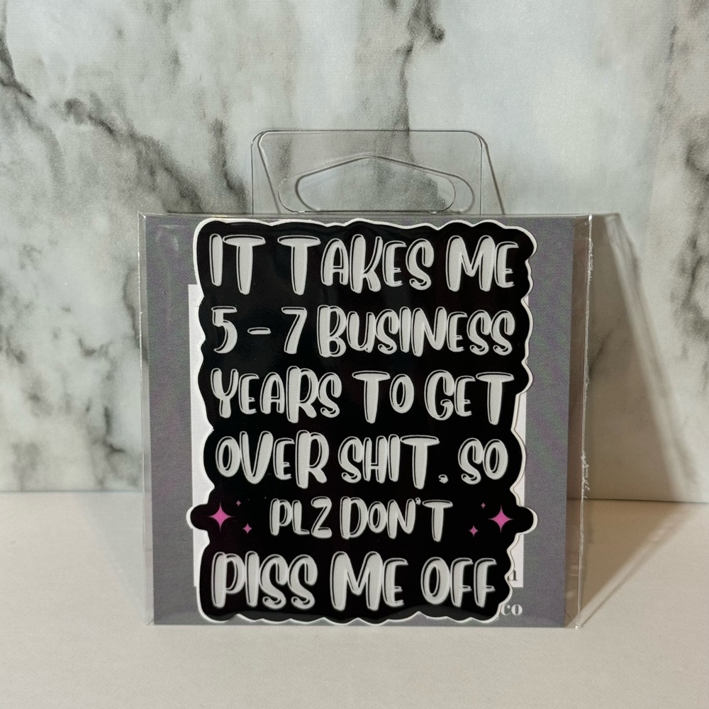 Vinyl sticker